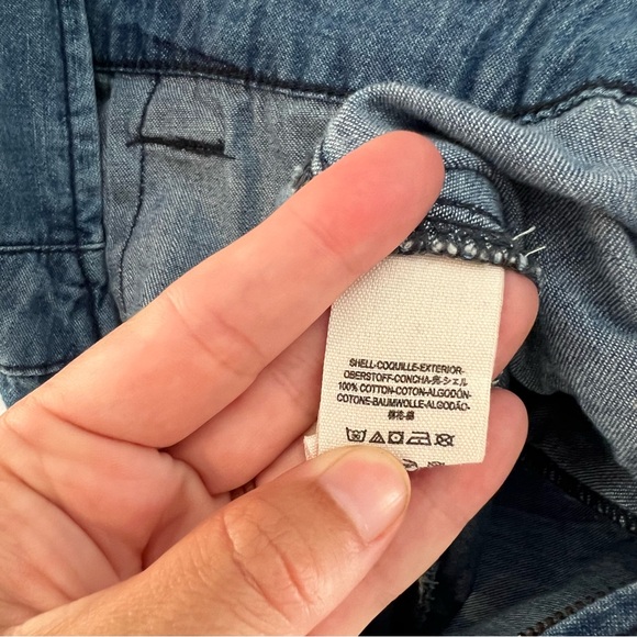 FREE PEOPLE- Wide-Leg Strappy Back Denim Overalls Boho Festival Night Out - Picture 10 of 11